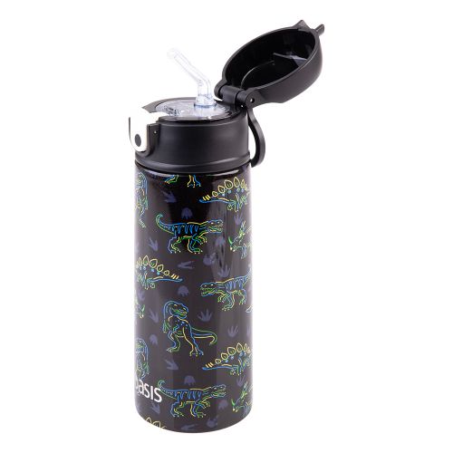 oasis-kids-bottle-neon-dinosaurs