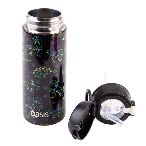 oasis-kids-bottle-neon-dinosaurs