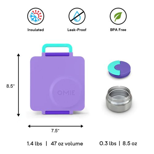 Buy OmieBox Purple Plum
