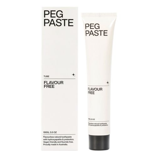 Peg Paste Natural Toothpaste with Hydroxyapatite Flavour Free 100g