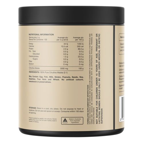 Switch Nutrition Citrulline 100% Pure Citrulline Unflavoured 300g