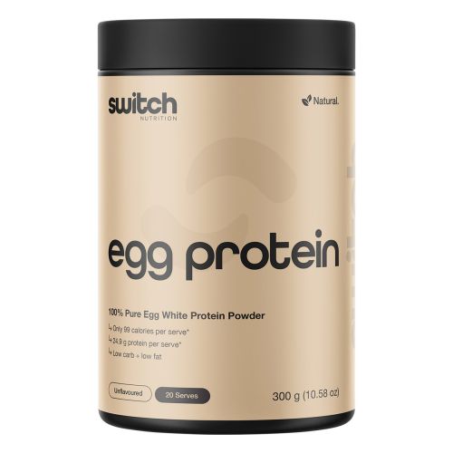 Switch Nutrition Egg White Protein Powder Unflavoured 300g
