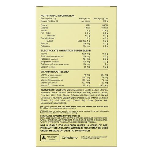 Switch Nutrition Hydrate Electrolytes No Added Sugar Kiwi Watermelon 20 x 6g Watermelon