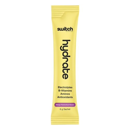 Switch Nutrition Hydrate Electrolytes No Added Sugar Mango Passionfruit 20 x 6g