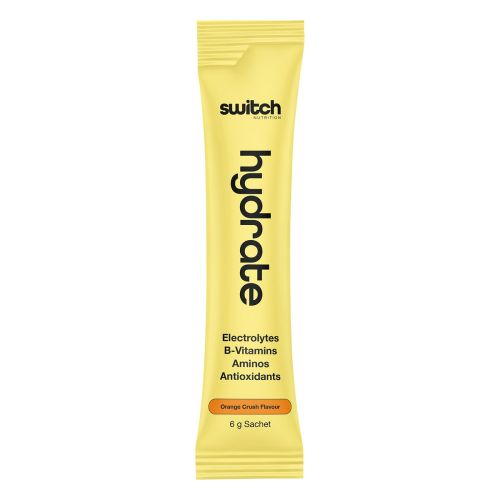 Switch Nutrition Hydrate Electrolytes No Added Sugar Orange Crush 20 x 6g