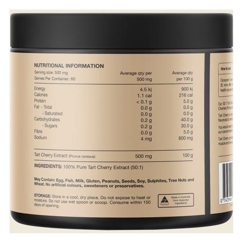 Switch Nutrition Tart Cherry Extract (50:1) Unflavoured 30g
