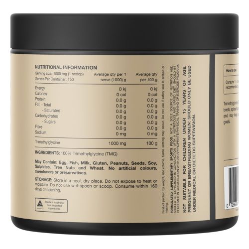 Switch Nutrition TMG 100% Pure Trimethylgycine 150g