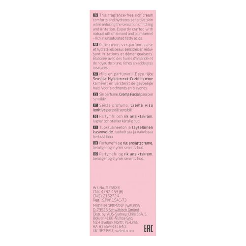 Weleda Sensitive Soothing Moisturiser Almond 30ml