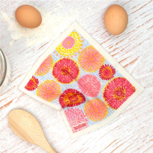 Retro Kitchen Swedish Dish Cloth Waratahs