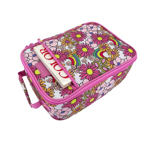 Sachi Kids Insulated Lunch Bag Flower Power