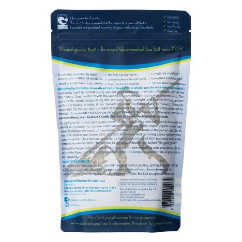 Salt Of The Earth Celtic Sea Salt Coarse 250g