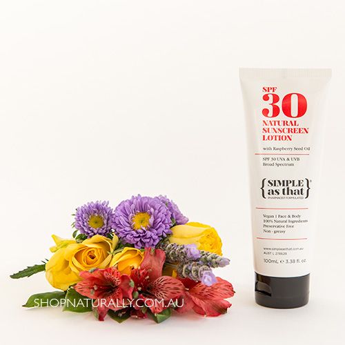 Simple As That Natural Face & Body Sunscreen SPF30 100ml