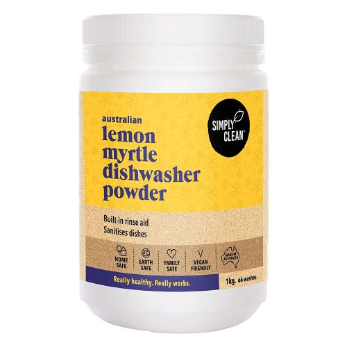 Simply Clean Dishwasher Powder Lemon Myrtle 1kg