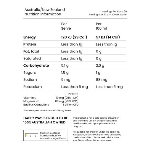 Happy Way Super Reds Powder 300g
