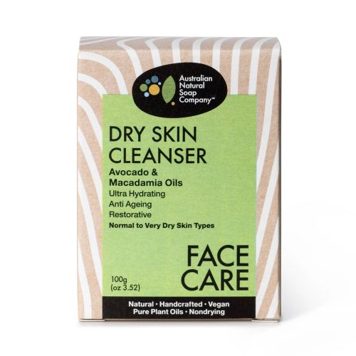 Australian Natural Soap Co Cleansing Bar Dry Skin with Avocado 100g