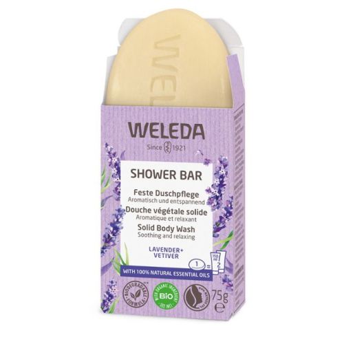 Buy Weleda Shower Bar Lavender & Vetiver Online
