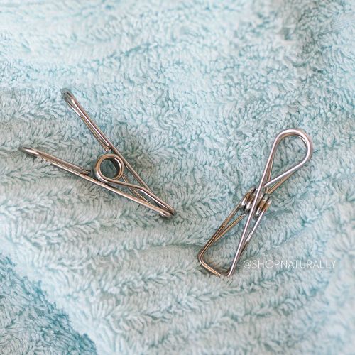 Wire Pegs 201 Grade Stainless Steel Clothes Pegs 24 Pack