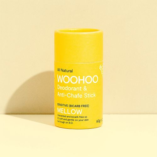 Woohoo Natural Deodorant & Anti Chafe Stick Mellow 60g