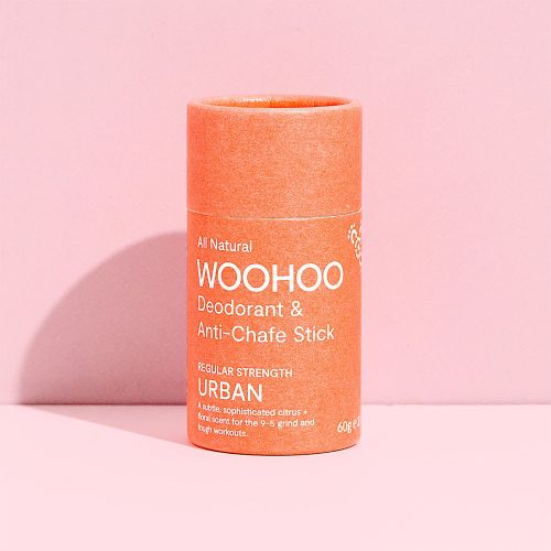 Woohoo Natural Deodorant & Anti Chafe Stick Urban 60g