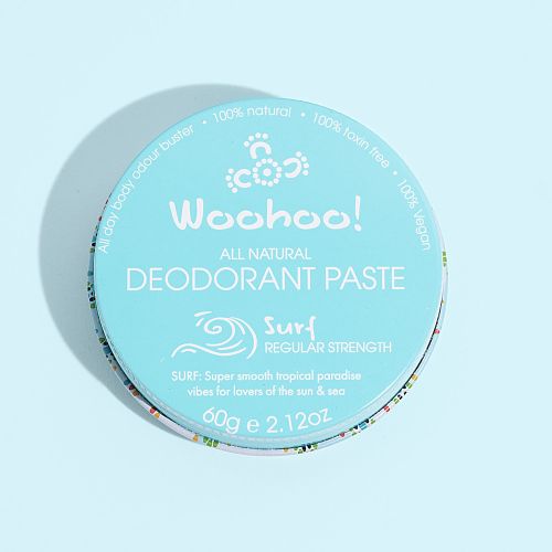 Woohoo Natural Deodorant Paste Surf 60g