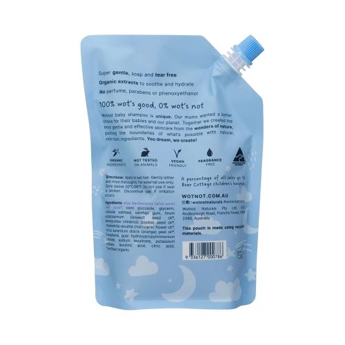 Wotnot Baby Shampoo 500ml Refill
