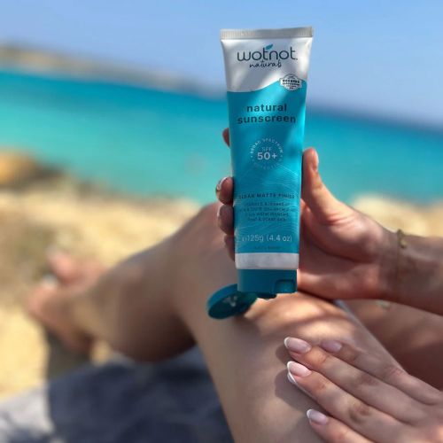 Wotnot Natural Sunscreen SPF50 125g