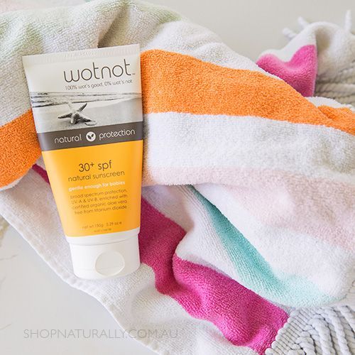 Wotnot Natural Sunscreen SPF30 150g