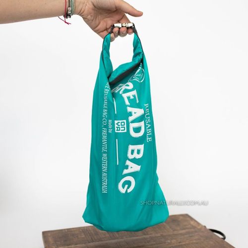 Onya Reusable Bread Bag Aqua Shop Naturally