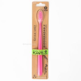 NFco Bio Toothbrush Neon Pink | Shop Naturally