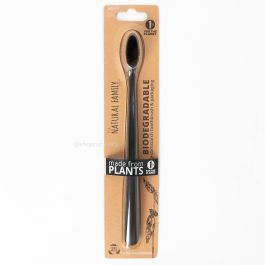 NFco Bio Toothbrush Pirate Black | Shop Naturally