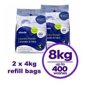 Abode Natural Laundry Powder Lavender & Mint 8kg