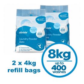 Abode Natural Laundry Powder Zero 8kg
