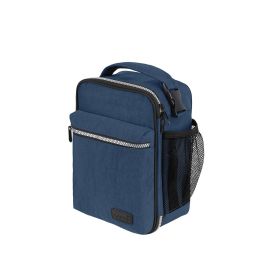SACHI INSULATED 'EXPLORER' LUNCH BAG NAVY