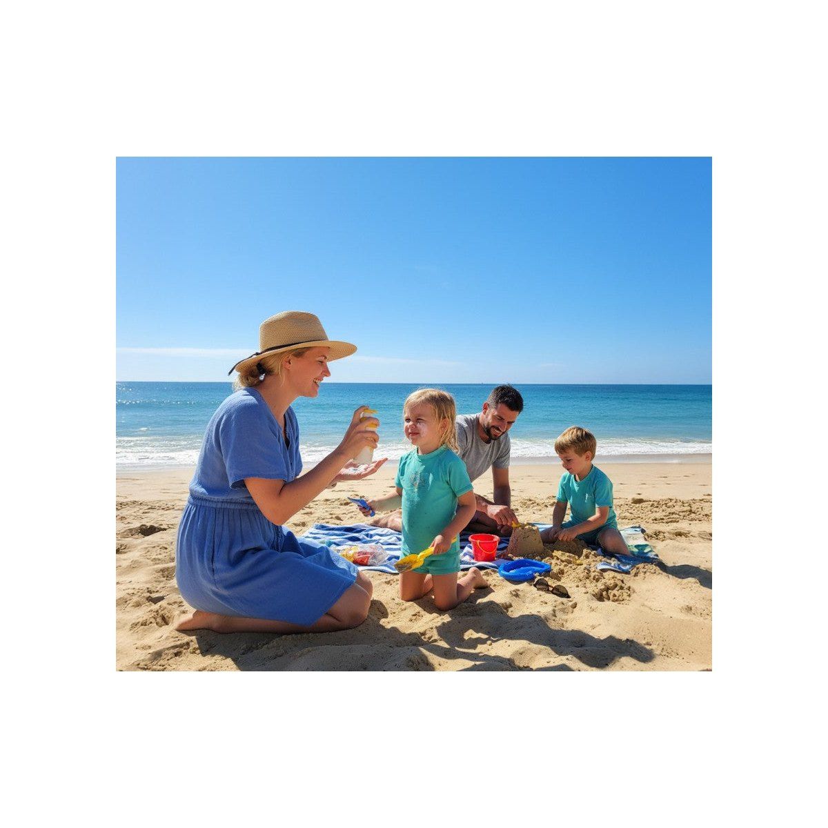 Little Urchin KIDS Natural Clear Zinc Sunscreen SPF 50+ 300g