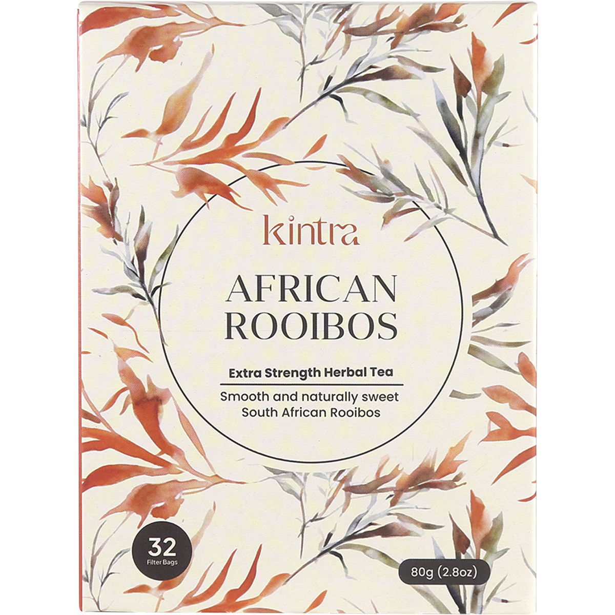 Kintra Blends Rooibos African Tea Bags 32 pack