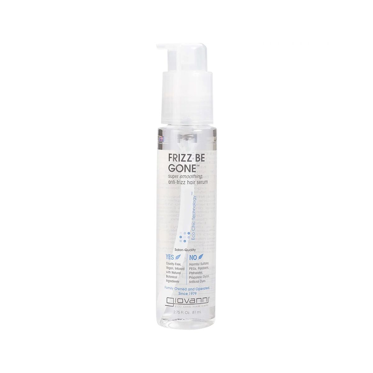 Giovanni Frizz Be Gone Super Smoothing Anti-Frizz Hair Serum 81ml