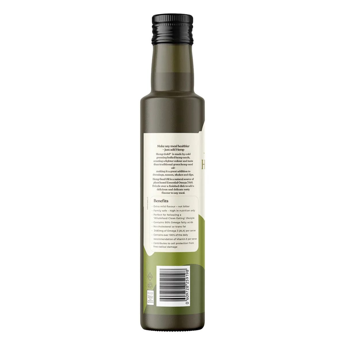 Hemp Foods Organic Hemp Gold Seed Oil 500ml