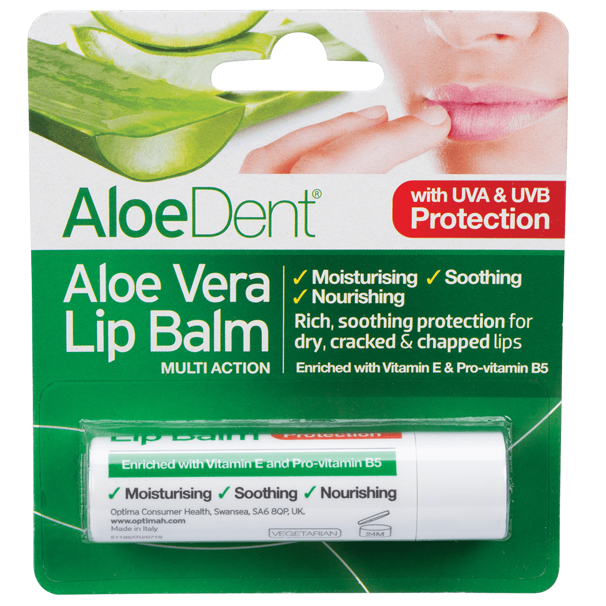 Aloe Dent Lip Balm Aloe Vera 4g