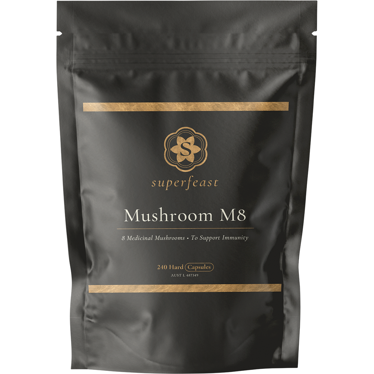Superfeast Mushroom M8 Capsules 240 Caps