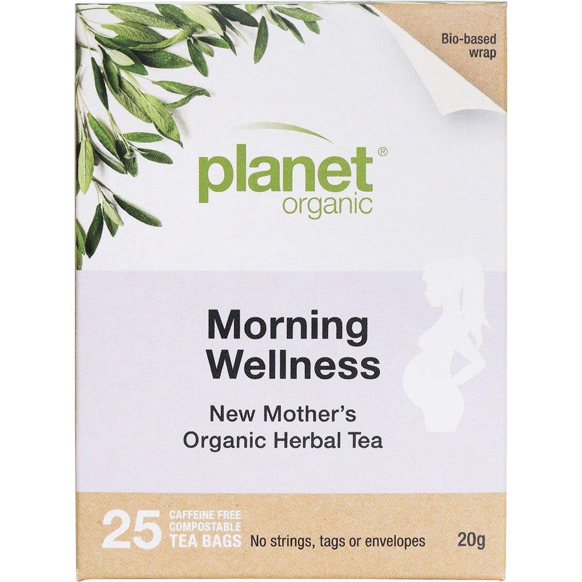 Planet Organic New Mother's Morning Wellness Herbal Tea Bags 25pk