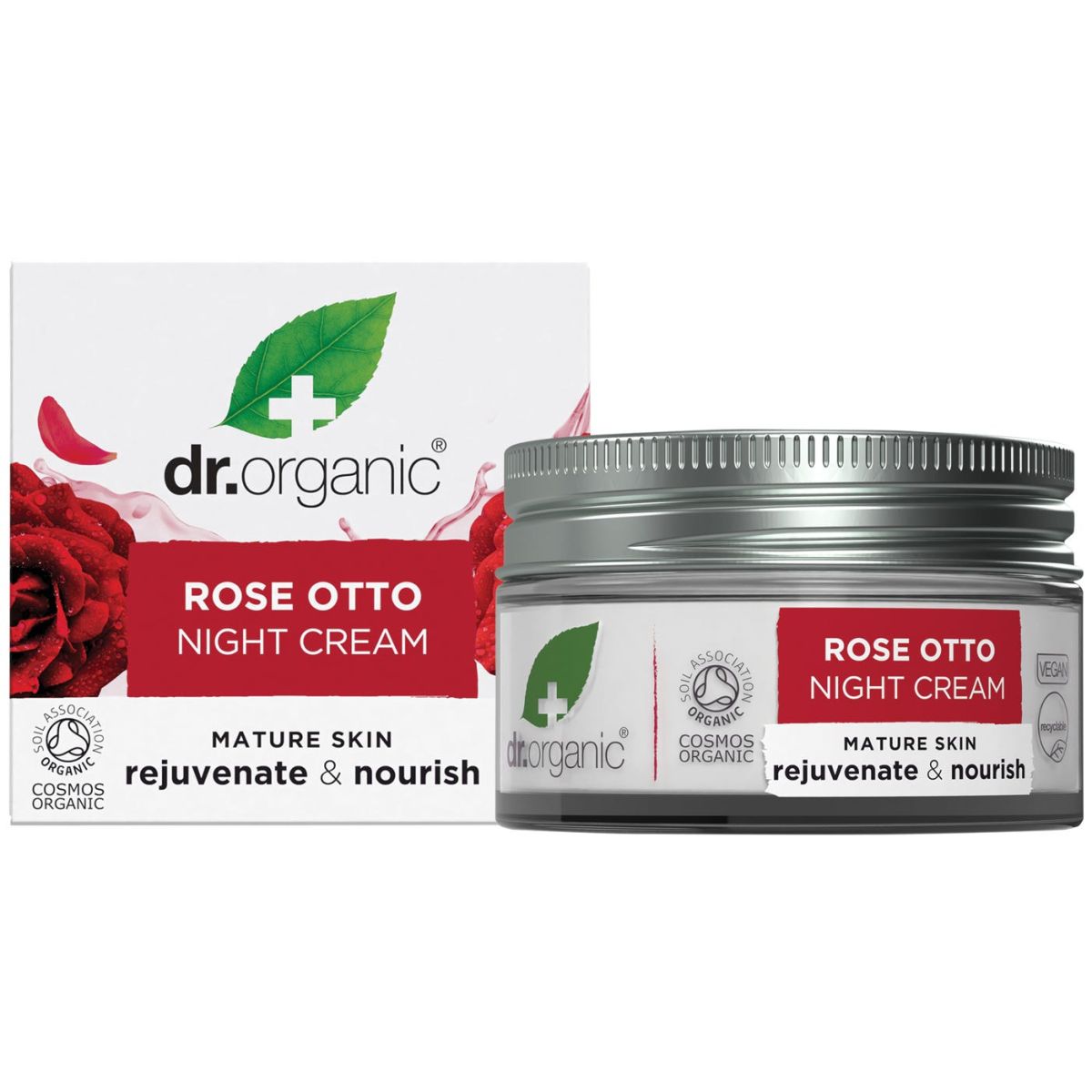 Dr Organic Rose Otto Night Cream 50ml