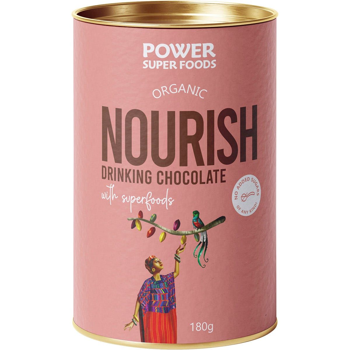 Power Super Foods Nourish Drinking Chocolate with Superfoods 180g