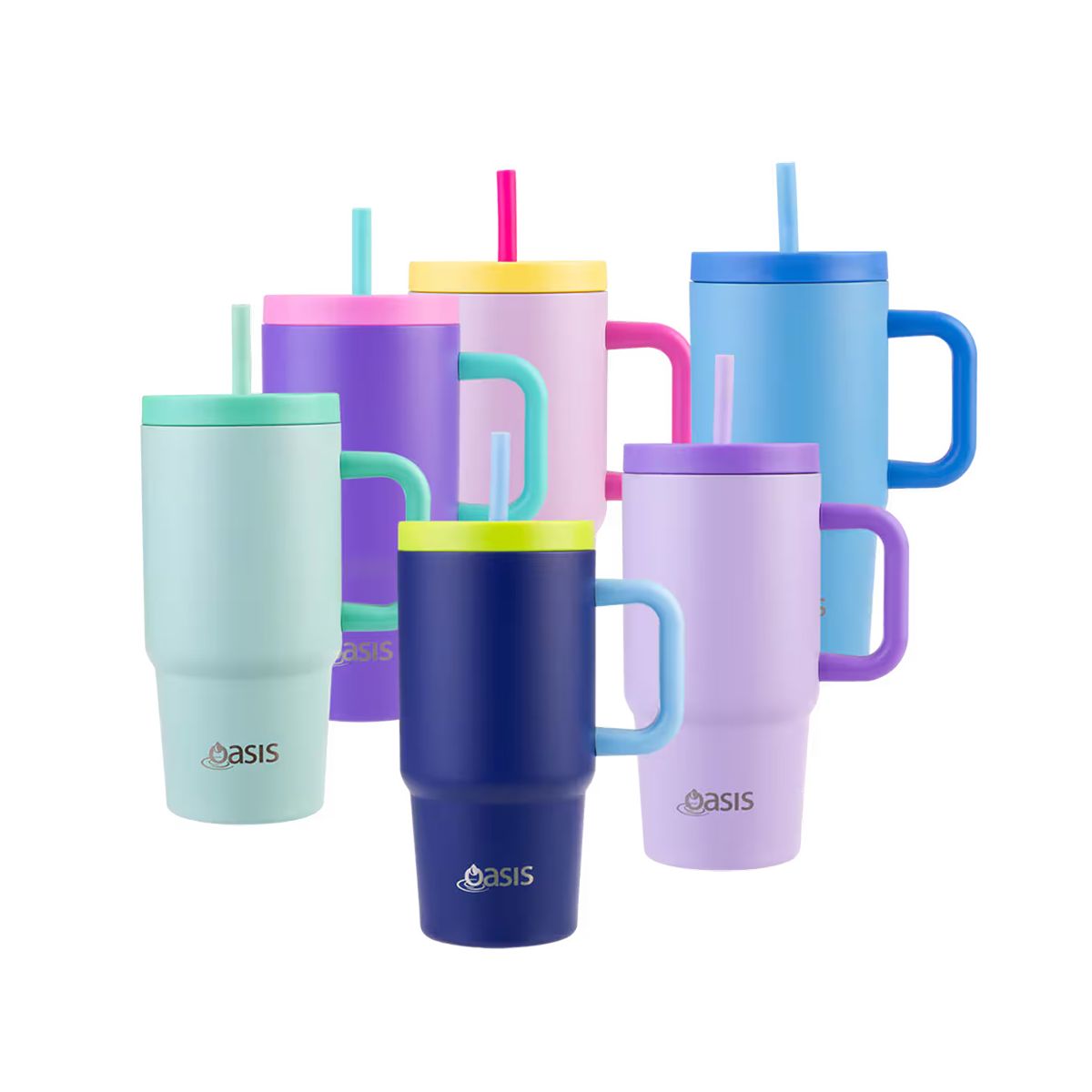 Oasis-Junior-Insulated-Tumbler-with-Silicone-Straw-700ml