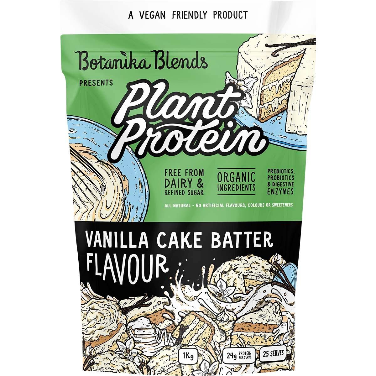 Botanika Blends Plant Protein Vanilla Cake Batter 1kg