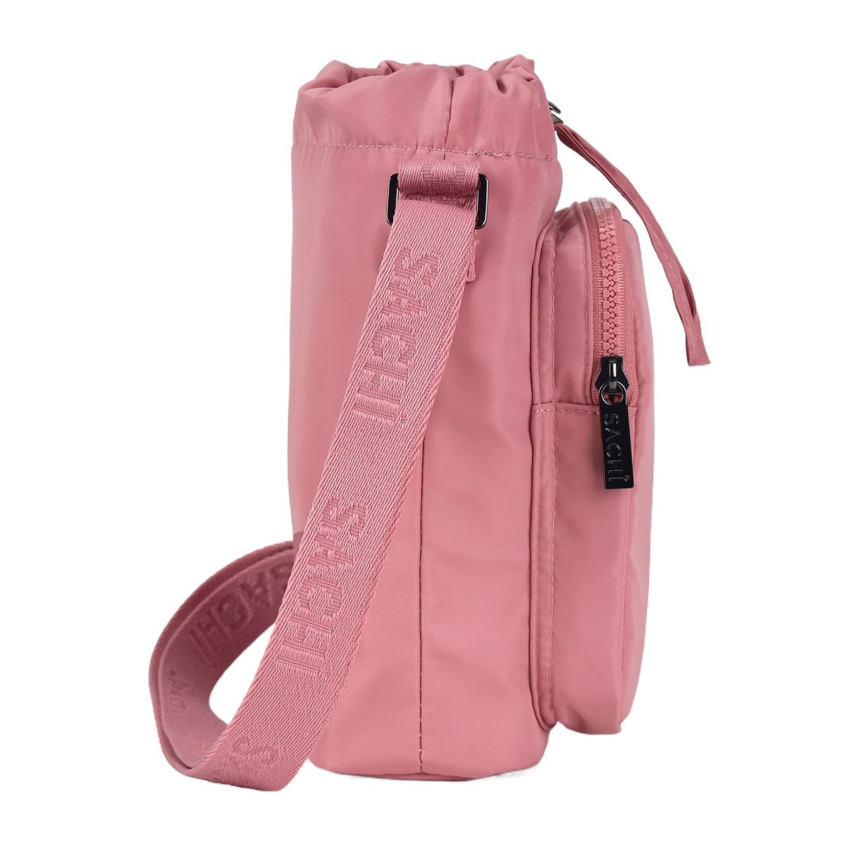 Sachi Crossbody Lite Insulated Water Bottle Bag Blush Pink