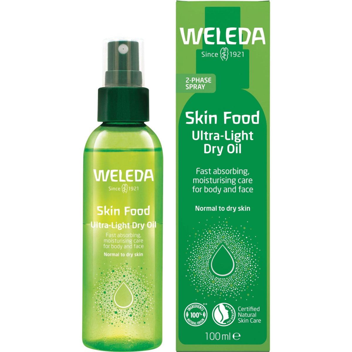Weleda Skin Food Ultra-Light Dry Oil 100ml