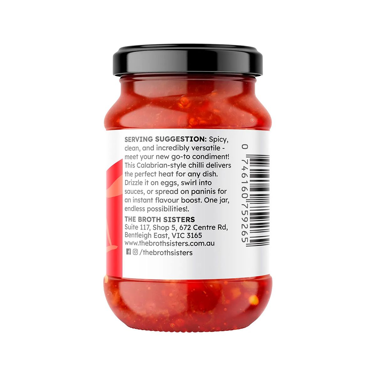 The Broth Sisters Fermented Chilli in 100% Olive Oil 150g