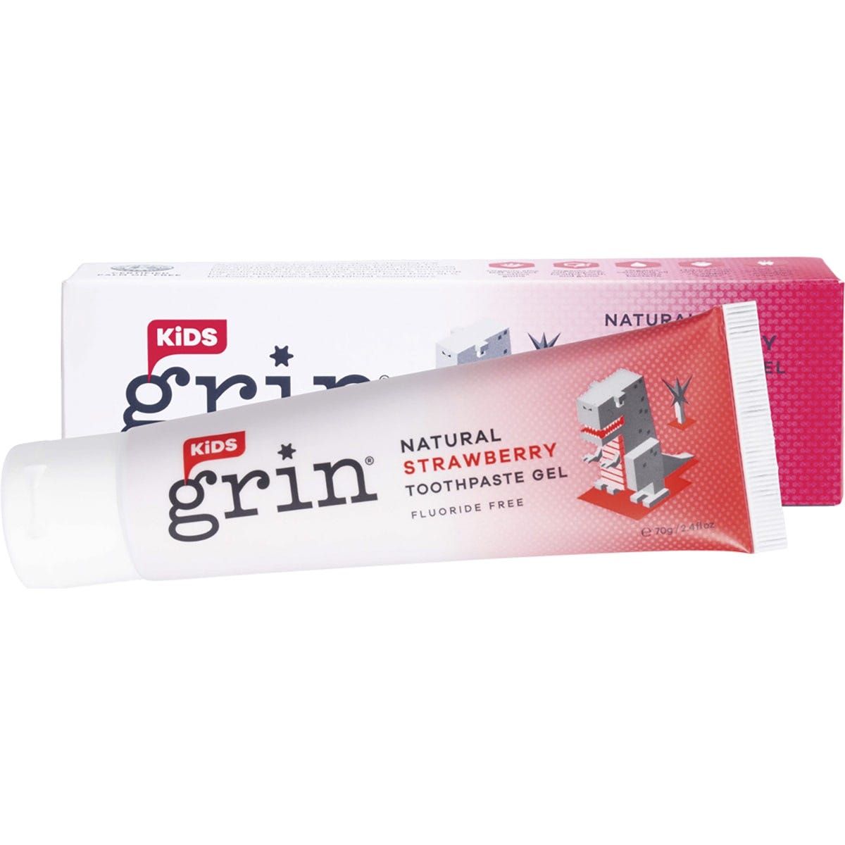 Grin Kids Toothpaste Strawberry 70g