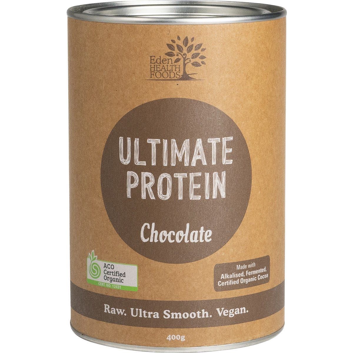 Eden Health Foods Ultimate Protein Sprouted Brown Rice Chocolate 400g