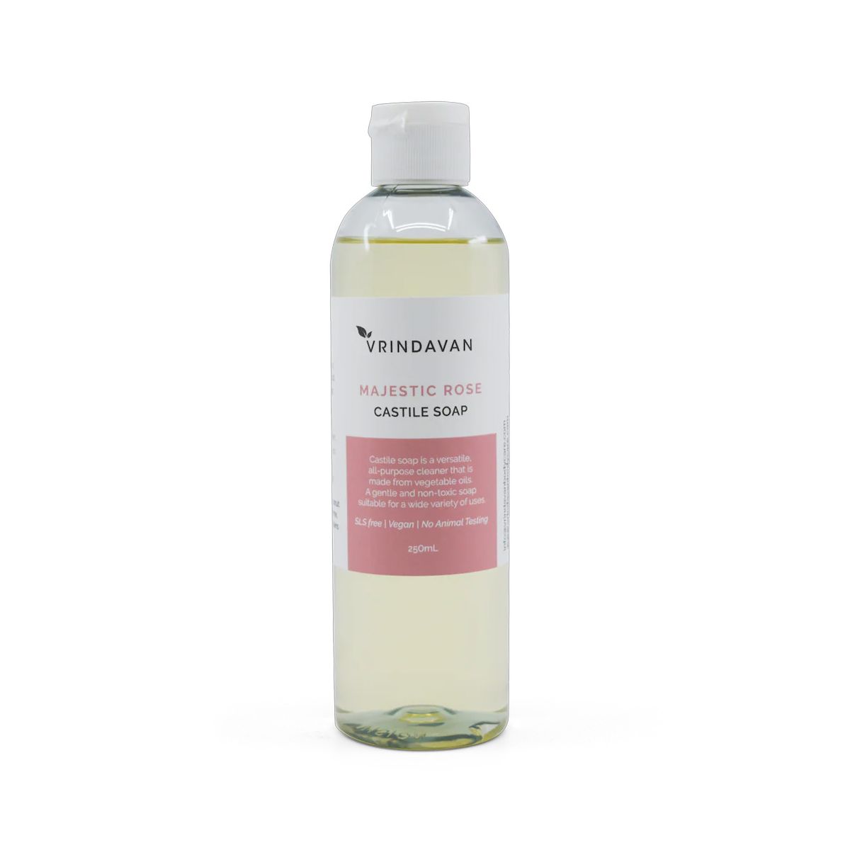 Vrindavan Castile Soap Majestic Rose 250ml